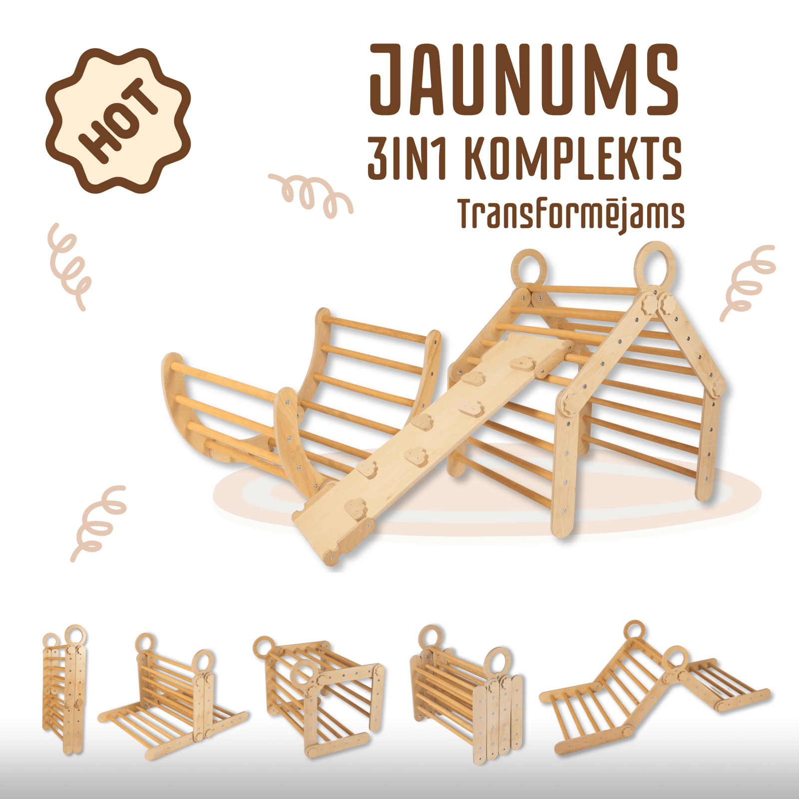 3in1 Multi māja + arka + dēlis b